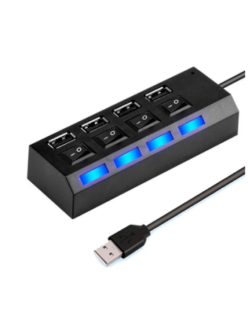 Conector USB 4 Ports